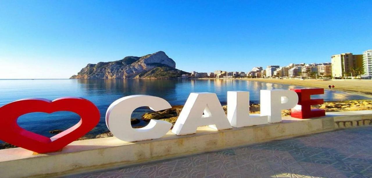 Moderno Apartamento Con Vistas Al Mar Calp Exterior foto